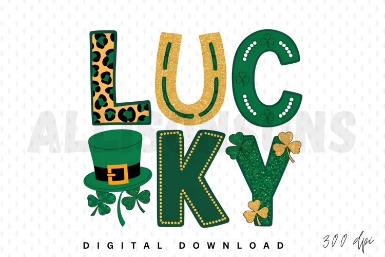 Fourleaf Clover Clipart Image 13