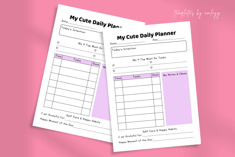 Digital Planner Templates