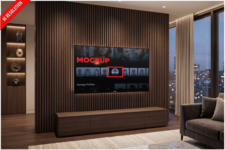Smart Tv Wood Wall