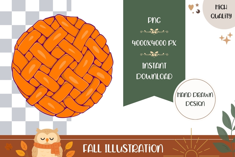 Hand Drawn Fall Illustration, Fall Cake PNG, Fall PNG