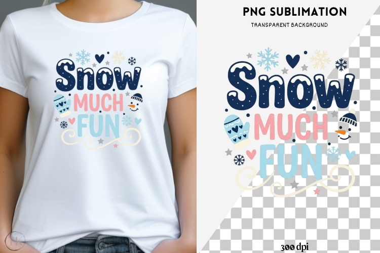 Winter phrases png design for T-shirts