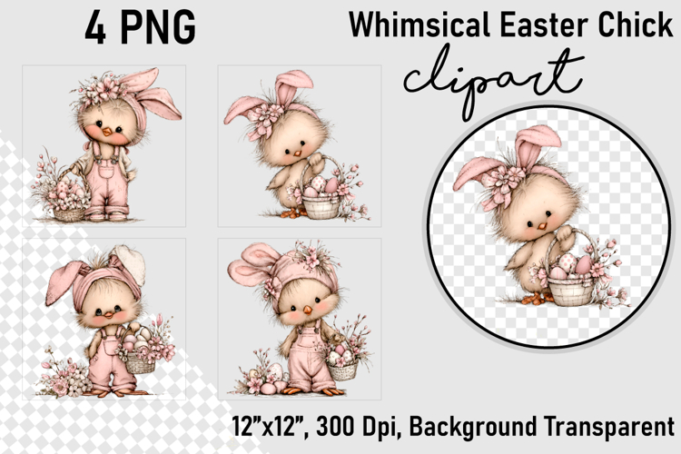 Easter Chick Clipart Image 8