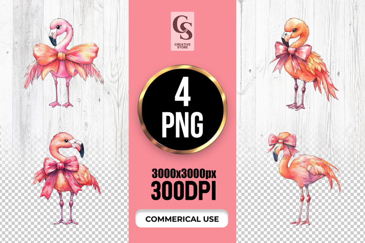 Flamingo Clipart Image 15