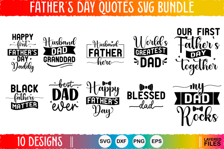 Fathers Day Svg Bundle, Dad Svg, Father Svg