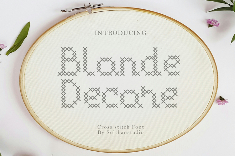 Blonde decore
