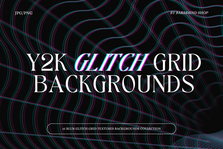 Y2K Vortex Grid Backgrounds