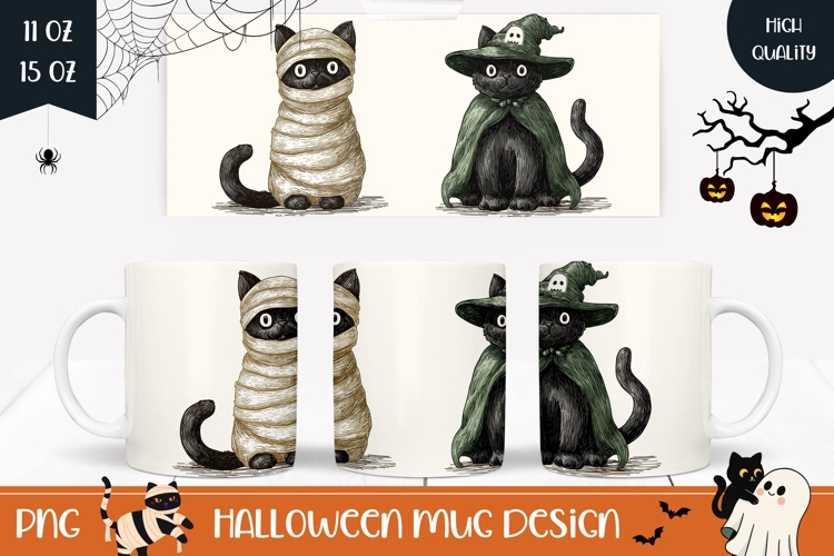Halloween Cat Clipart Image 15