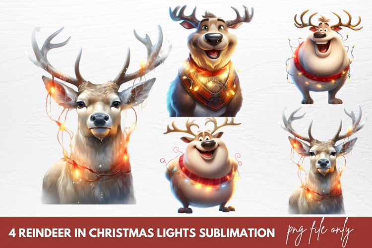 Reindeer Clipart Image 8