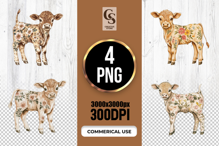 Cute Cow Clipart Image 15