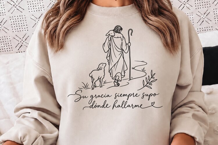 Tu Amor Vino Por Mi Christian PNG, Spanish Good Shepherd Fai example image 1