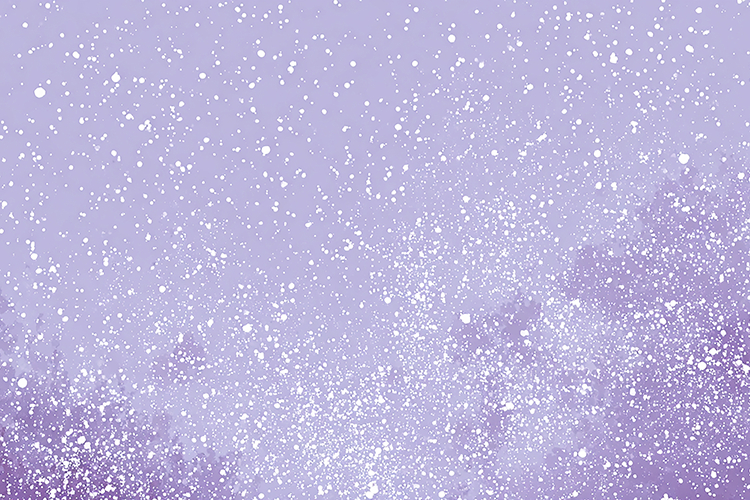 A beautiful purple background with white specks and sparkles