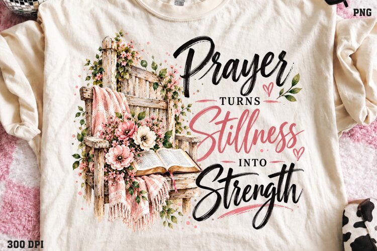 Held Together by Gentle Grace Shirt PNG, Colorful Christian example image 1