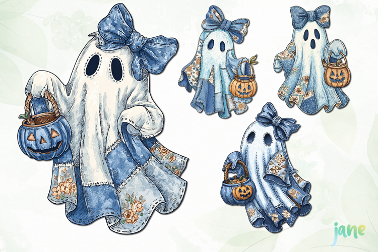 Halloween Ghost Clipart Image 20