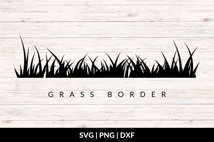 Grass Border SVG, Grass Clipart