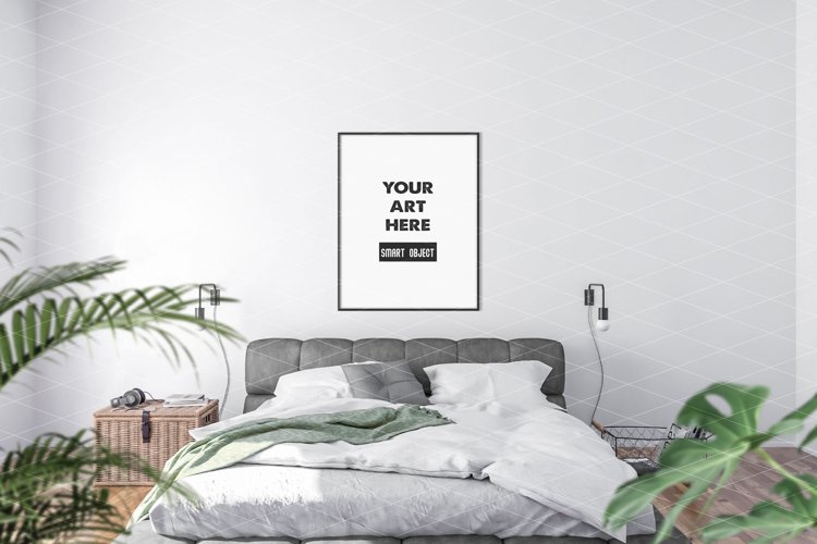Vertical frame mockup - movable   scalable frame
