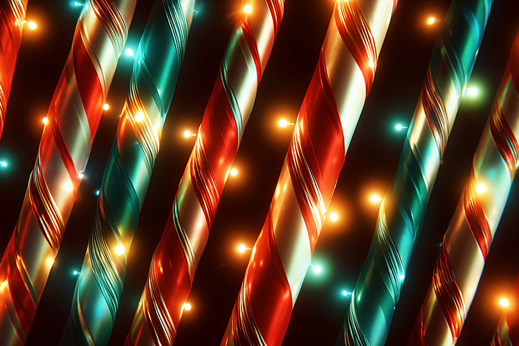 Candy Cane Background Image 3