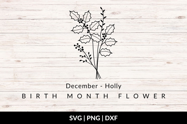 Birth Flower SVGs