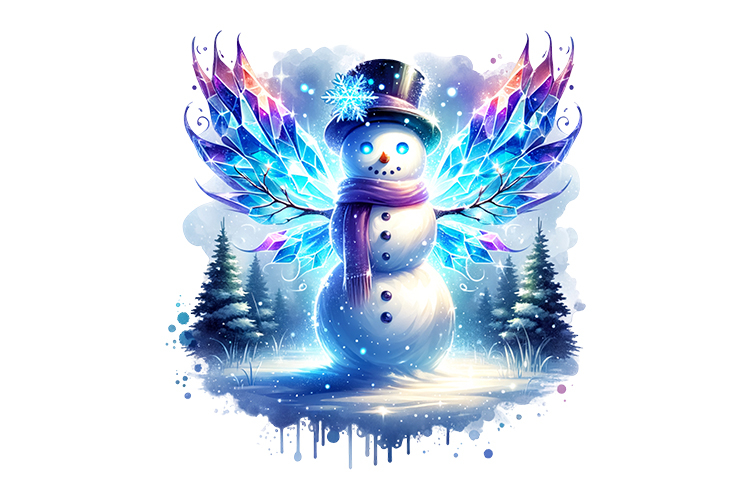 Snow Men Clipart- PNG File