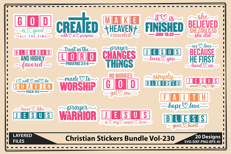 SVG Cricut Stickers  Image 4