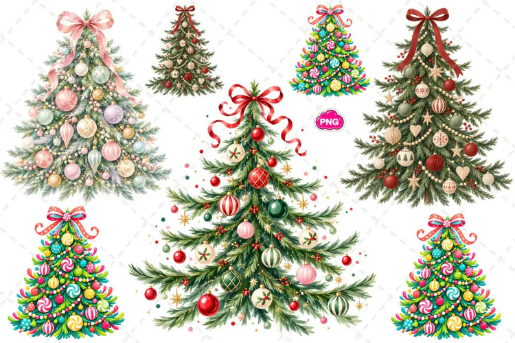 Christmas Tree PNG, Christmas Tree Sublimation, Christmas
