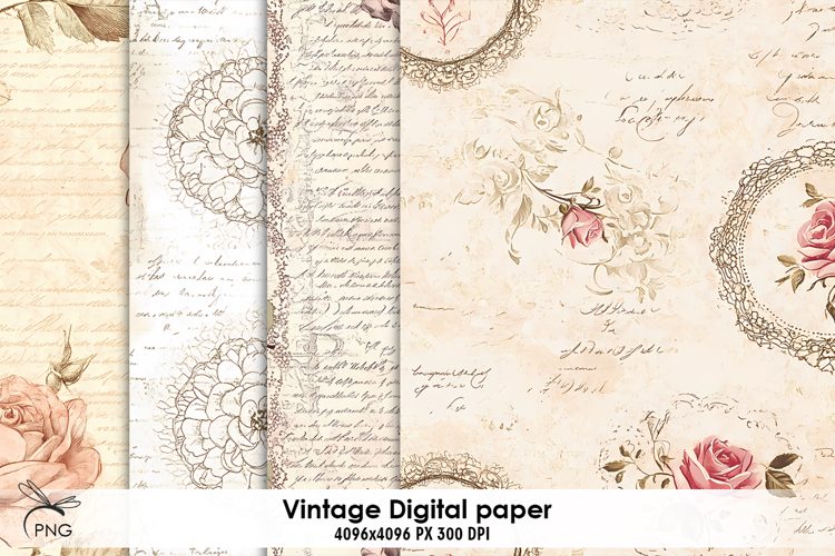 Vintage digital paper