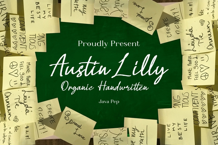 Austin Lilly / Organic Handwritten