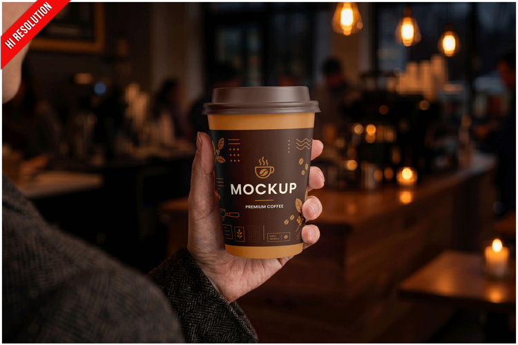 Coffee Cup Hand Holding