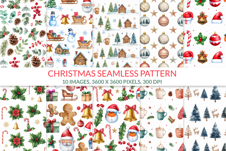 Christmas Seamless Pattern