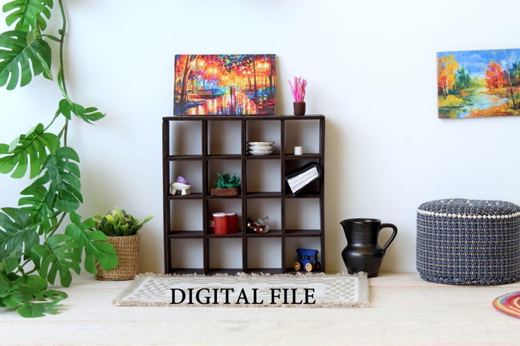 Miniature furniture laser cut vector file Instant download