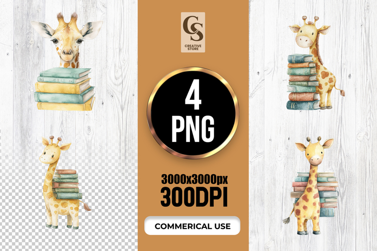 Cute Giraffe Clipart