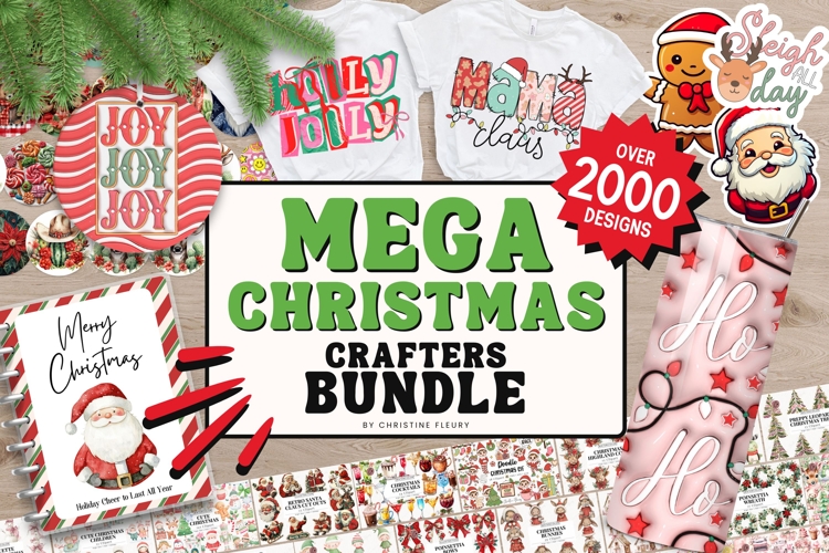 Christmas Crafters Bundle by Christine Fleury