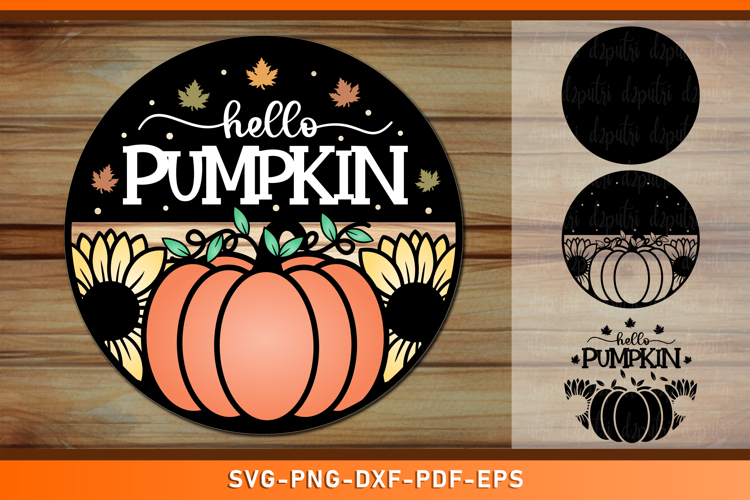 Hello Pumpkin SVGs Image 5