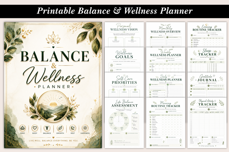 Balance & Wellness Planner