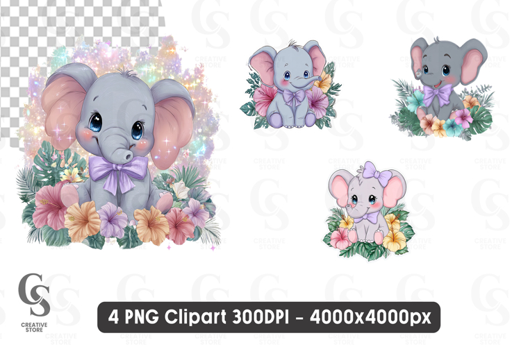Elephant Png Clipart Image 23