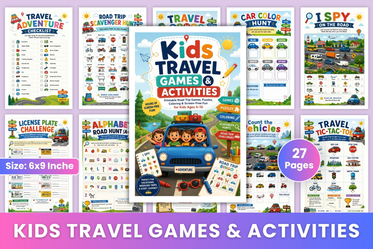 Kids Travel Games & Activities