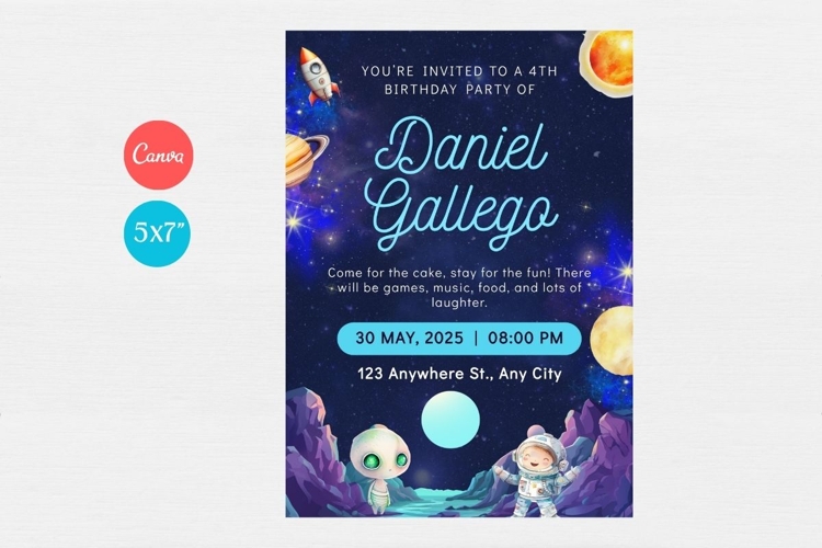 Baby Shower Invitation Template 332