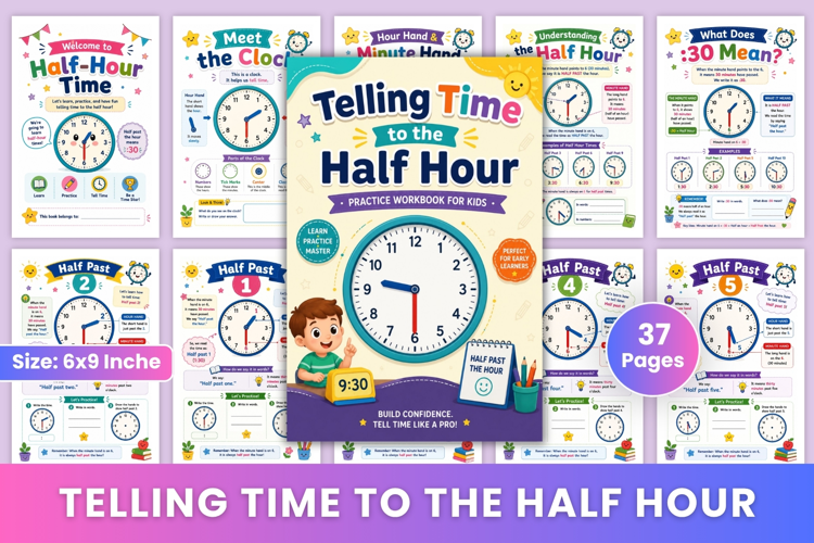 Telling Time to the Half Hour