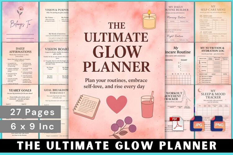 The Ultimate Glow Planner example image 1