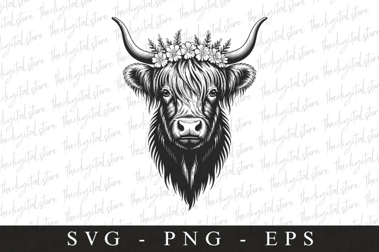 Highland cow SVG | SVG Cut files | Cricut