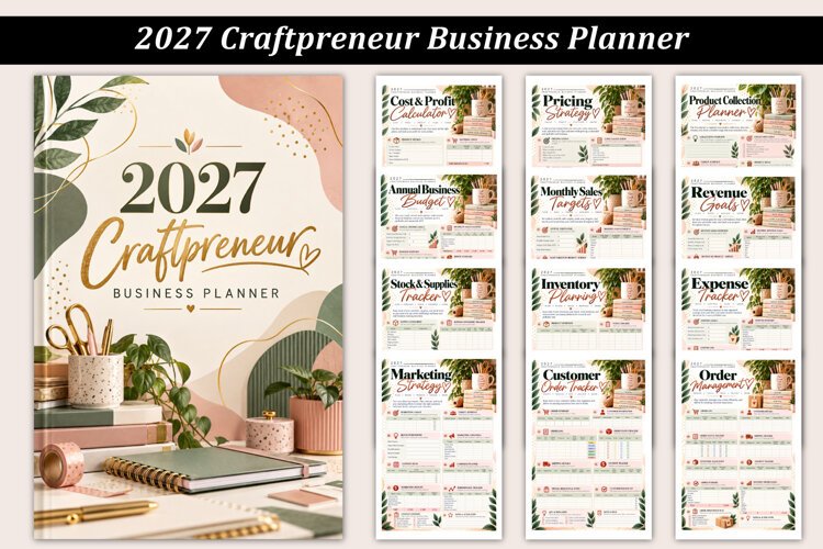 2027 Craftpreneur Business Planner example image 1