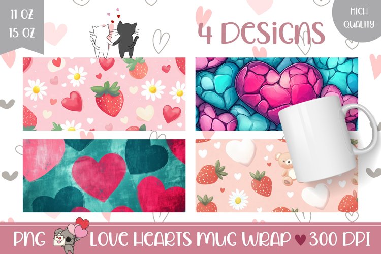 Pink Heart Clipart Image 5