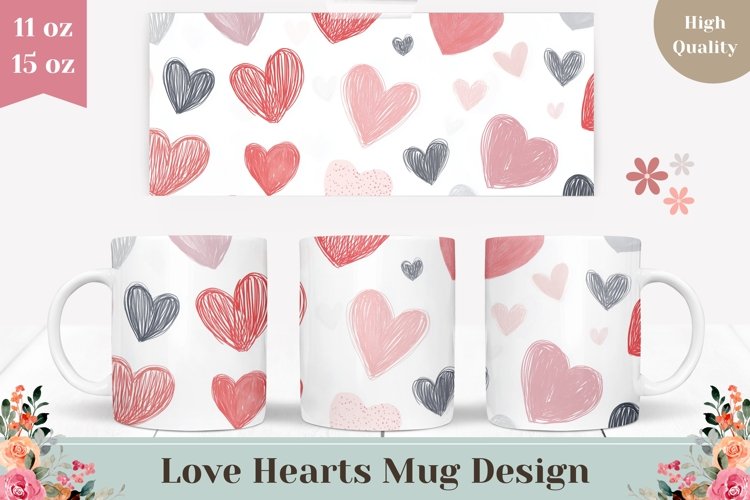 Pink Heart Clipart Image 11