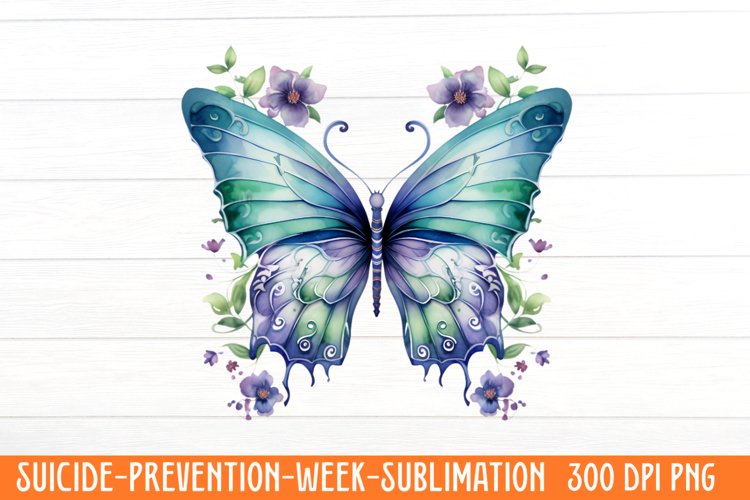 Suicide Prevention Week Sublimation Clipart example image 1