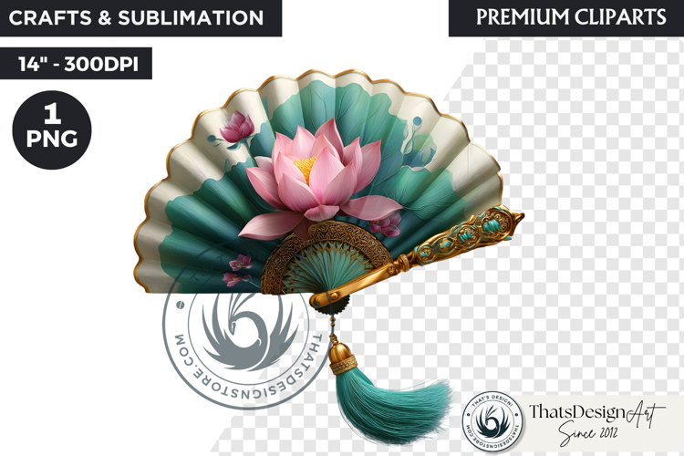 Royal Lotus Princess Fantasy Goddess Floral Clipart