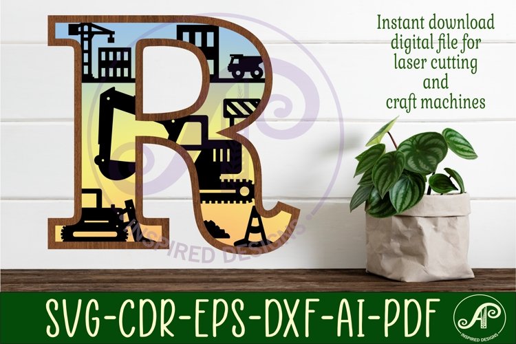 Letter R Clipart Image 18