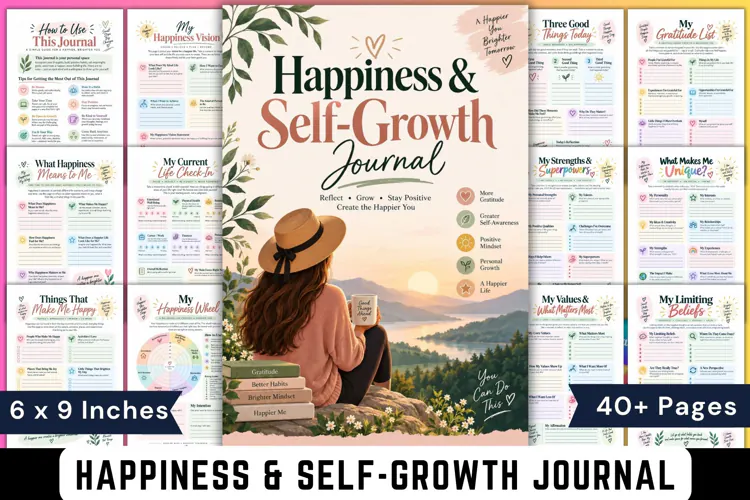 Happiness & Self-Growth Journal