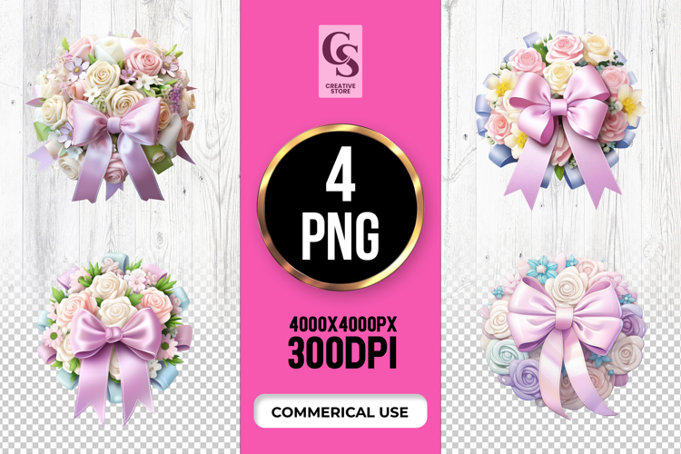 Flower Bouquet Clipart Image 5