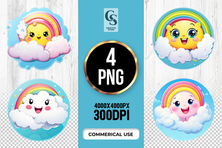 Cute Rainbow Clipart