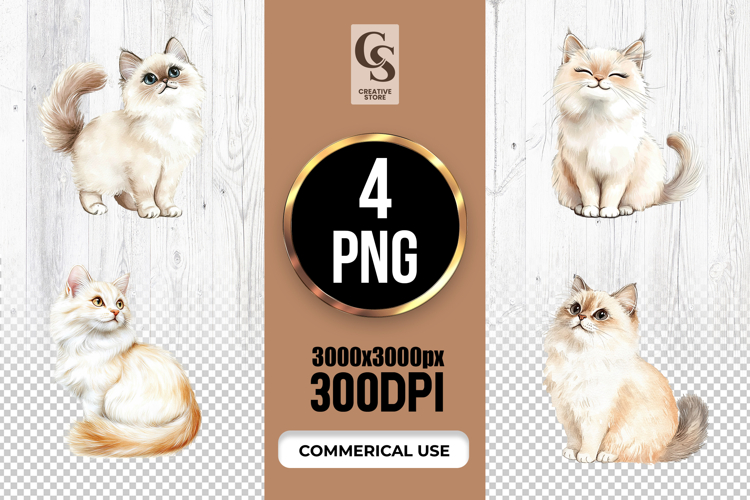 Cute Cat Clipart Image 12