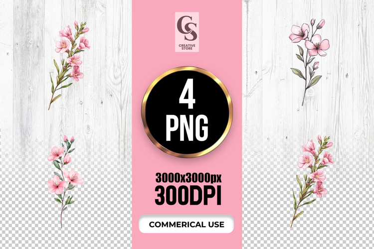 Spring flower clipart Image 2